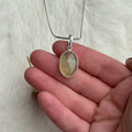 Ravenstone Prehnite Necklace "Rikki"