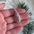Ravenstone Rhodochrosite Necklace "Elsie"