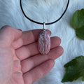 Ravenstone Rhodochrosite Necklace "Emma"