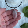 Ravenstone Rhodochrosite Necklace "Heidi"