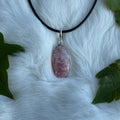 Ravenstone Rhodochrosite Necklace "Heidi"