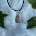 Ravenstone Rhodochrosite Necklace "Imogene"