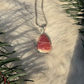 Ravenstone Rhodochrosite Necklace "Lola"