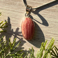 Ravenstone Rhodochrosite Necklace "Margaret"