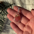 Ravenstone Rhodochrosite Necklace "Morgan"