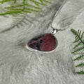 Ravenstone Rhodonite Necklace "Marge"