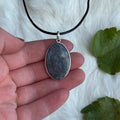 Ravenstone Ruby Kyanite Necklace "Mindy"