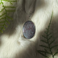 Ravenstone Ruby Kyanite Necklace "Sorrel"