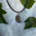 Ravenstone Rutilated Quartz Necklace "Brandie"