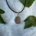 Ravenstone Rutilated Quartz Necklace "Brooke"