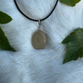 Ravenstone Rutilated Quartz Necklace "Teresa"