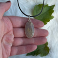 Ravenstone Rutilated Quartz Necklace "Tracy"