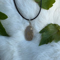 Ravenstone Rutilated Quartz Necklace "Tracy"