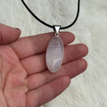 Ravenstone Selenite Necklace "Cal"