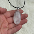 Ravenstone Selenite Necklace "Rose"