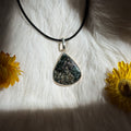 Ravenstone Seraphinite Necklace "Judith"