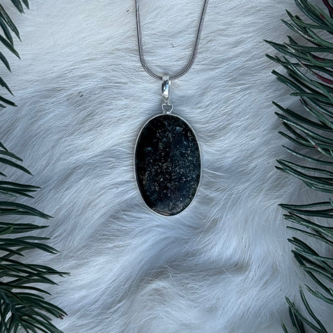 Ravenstone Seraphinite Necklace "Natalia"