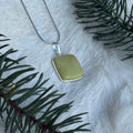 Ravenstone Serpentine Necklace "Anna"