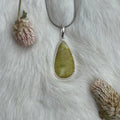Ravenstone Serpentine Necklace "Drake"