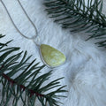 Ravenstone Serpentine Necklace "Lydia"