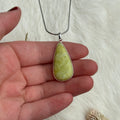 Ravenstone Serpentine Necklace "Megan"