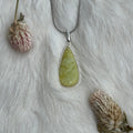 Ravenstone Serpentine Necklace "Megan"
