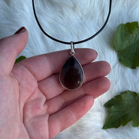 Ravenstone Smoky Quartz Necklace "Amy"