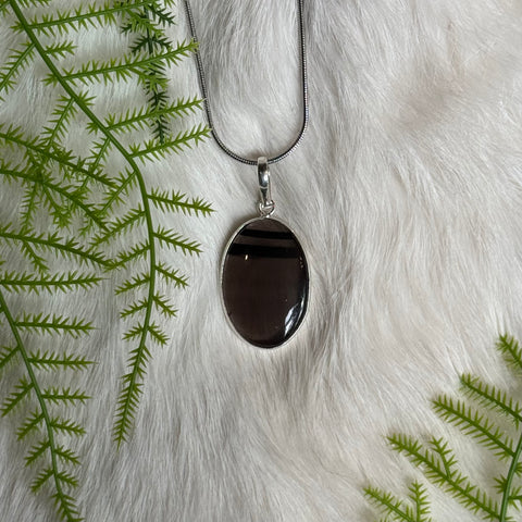 Ravenstone Smoky Quartz Necklace "Dora"