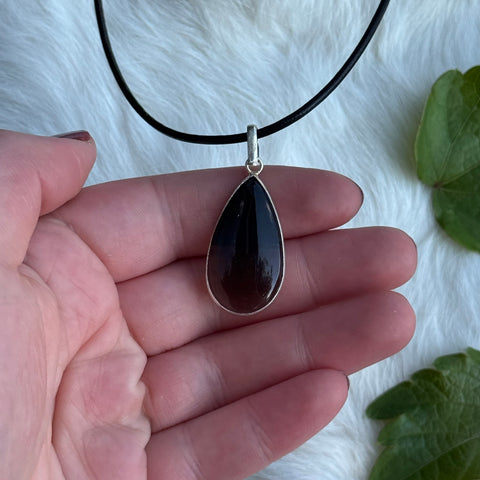 Ravenstone Smoky Quartz Necklace "Grace"