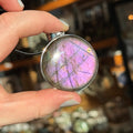 Ravenstone Sunset Labradorite Necklace "Josie"
