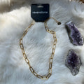 Ravenstone The Big Gold Paperclip Chain Necklace
