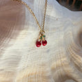 Ravenstone The Gold Cherry Necklace