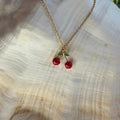 Ravenstone The Gold Cherry Necklace