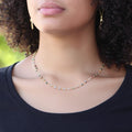 Ravenstone The Moss Agate Bead Necklace