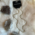 Ravenstone The Moss Agate Bead Necklace