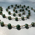 Ravenstone The Moss Agate Necklace