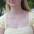 Ravenstone The Orange Moonstone Bead Necklace