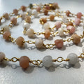Ravenstone The Pink Opal Bead Necklace