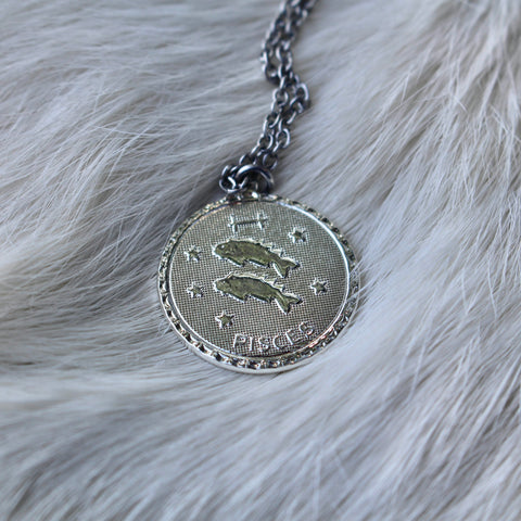 Ravenstone The Silver Zodiac Necklace