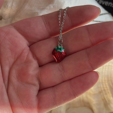 Ravenstone The Strawberry Necklace