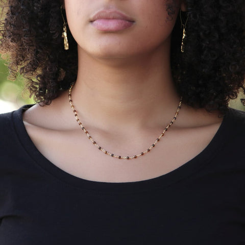 Ravenstone The Tiger's Eye Bead Necklace