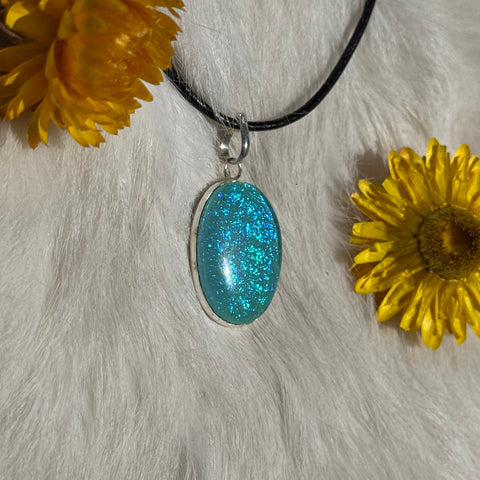 Ravenstone Triplet Opal Necklace "Adelaide"