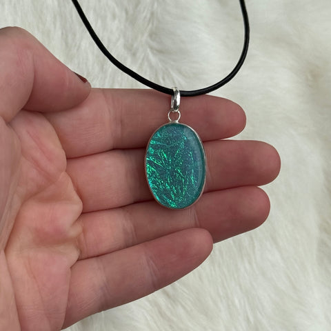 Ravenstone Triplet Opal Necklace "Jackson"