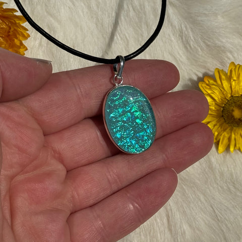 Ravenstone Triplet Opal Necklace "Joss"