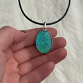 Ravenstone Triplet Opal Necklace "Lily"