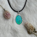 Ravenstone Triplet Opal Necklace "Lily"