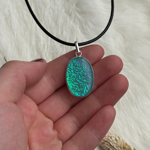 Ravenstone Triplet Opal Necklace "Lola"