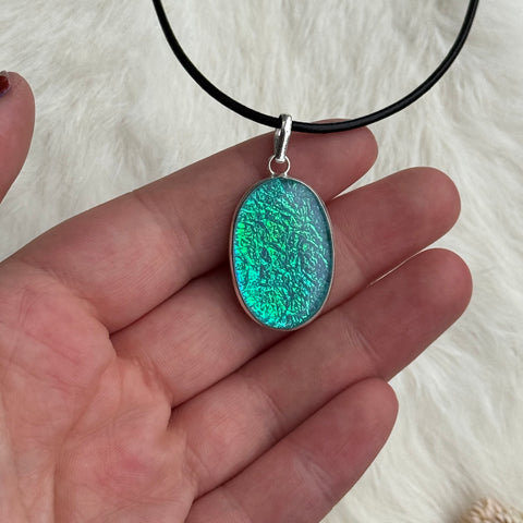 Ravenstone Triplet Opal Necklace "Max"