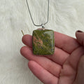 Ravenstone Unakite Necklace "Arthur"