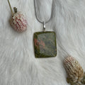 Ravenstone Unakite Necklace "Arthur"